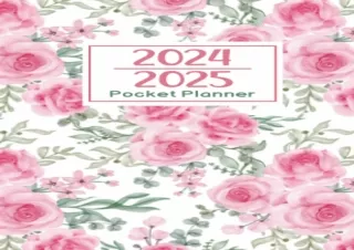 DOWNLOAD️ BOOK (PDF) pocket planner 2024-2025: 2 year Pocket Calendar January 2024 to December 2025