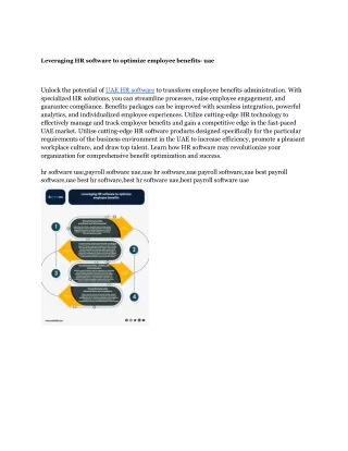 leveraging hr software to optimize employee