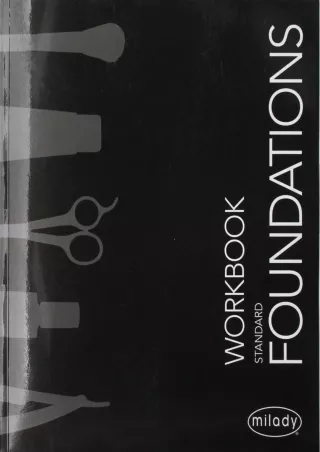 Download Book [PDF] Student Workbook for Milady Standard Foundations