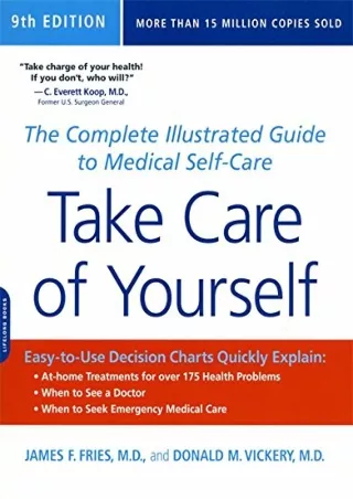 PDF/READ Take Care of Yourself, 9th Edition: The Complete Illustrated Guide to Medical