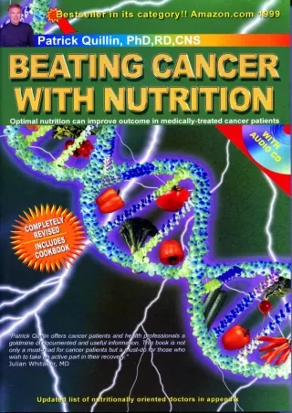 Download Book [PDF] Beating Cancer with Nutrition (Fourth Edition) Rev