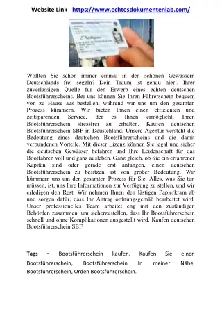 website link https www echtesdokumentenlab com