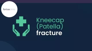 Four types of knee cap (patella) fracture