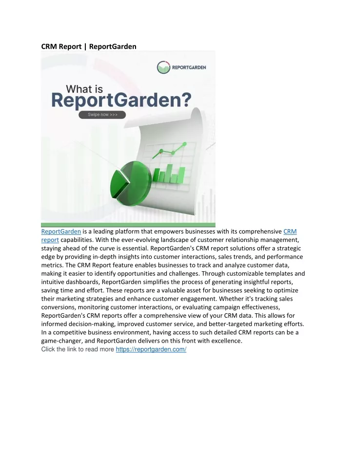 crm report reportgarden