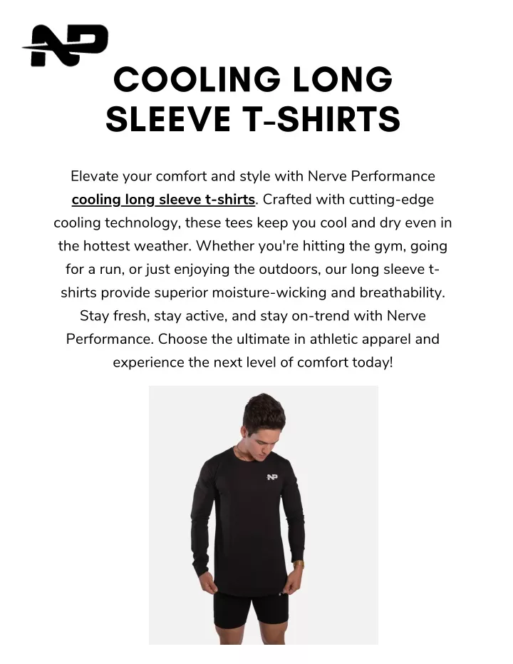 cooling long sleeve t shirts