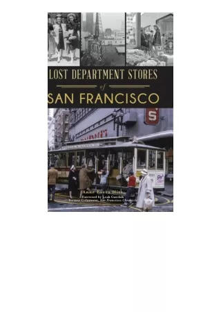 PDF read online Lost Department Stores Of San Francisco unlimited