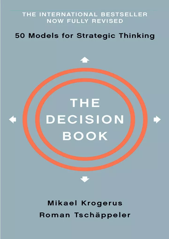 download book pdf the decision book fifty models