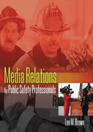 PDF/READ PDF_  Media Relations for Public Safety Professionals ipad