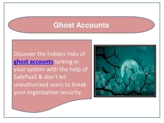 Ghost Accounts
