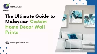 Stunning Malaysian Home Décor Wall Prints for Every Budget