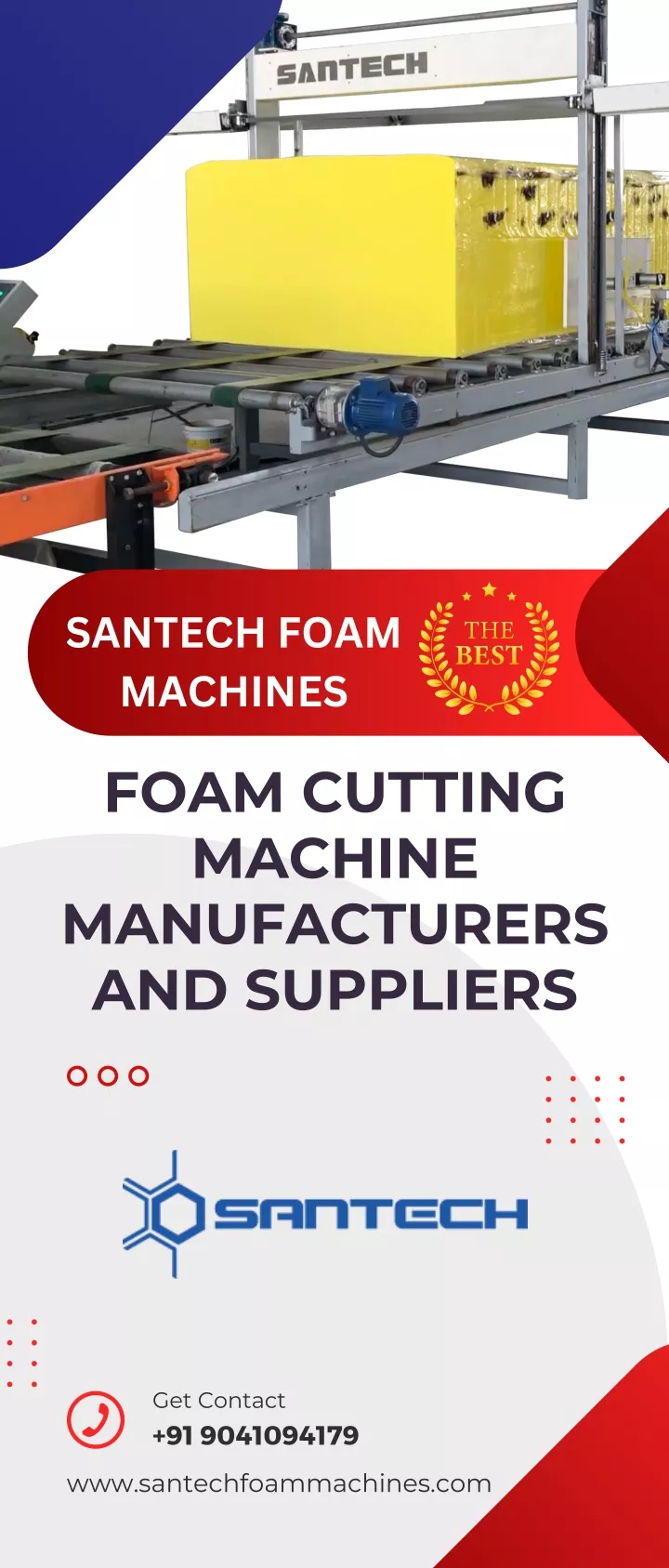 santech foam machines