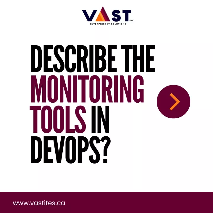 describe the monitoring tools in devops