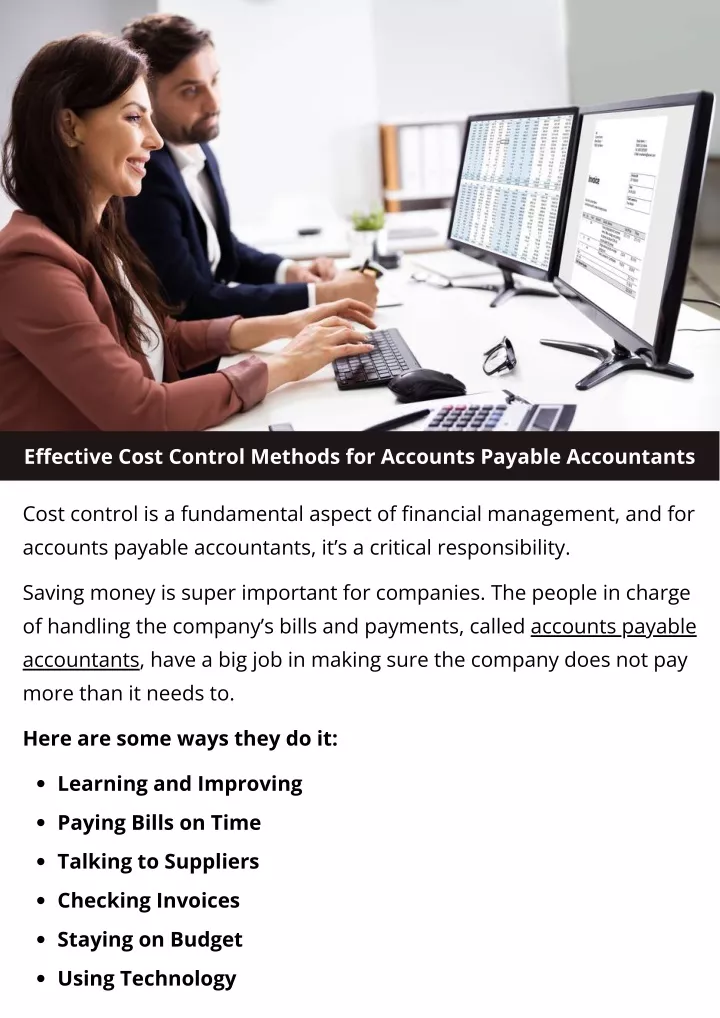 effective cost control methods for accounts