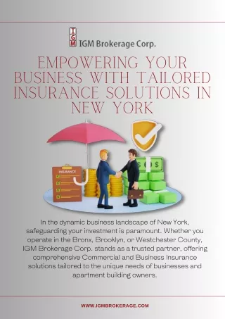 Empowering Your Brand with Tailored Business Insurance in Westchester NY