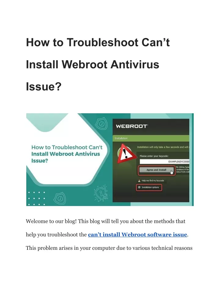 how to troubleshoot can t