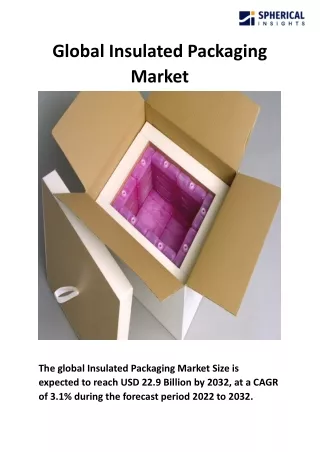 Global Insulated Packaging Market