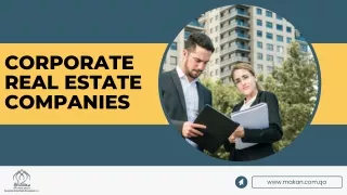 corporate real estate companies pdf