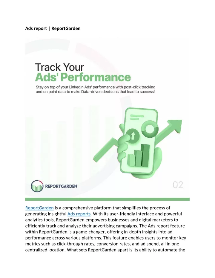 ads report reportgarden