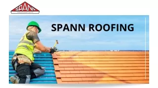 Commercial Roofing - Spann Roofing
