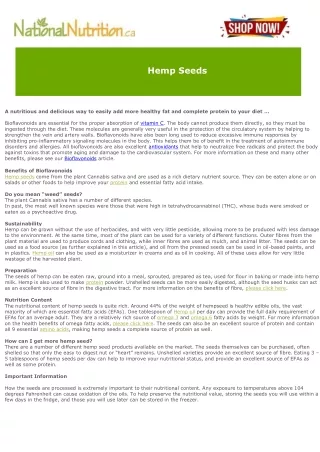 hemp seeds