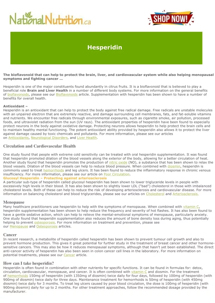 hesperidin