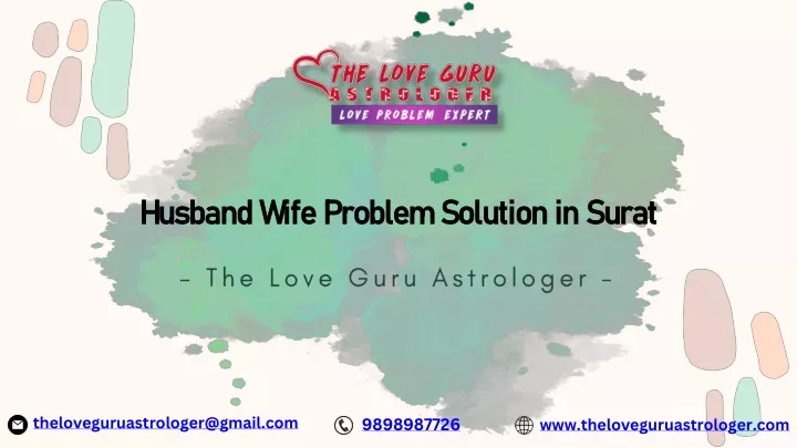 husband wife problem solution in surat husband