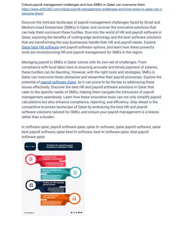 critical payroll management challenges