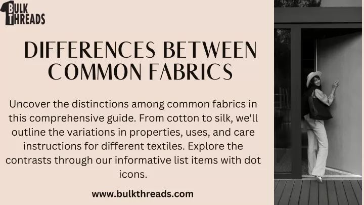 differences between common fabrics