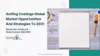 antifog coatings global market opportunities