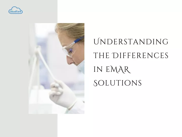 understanding the differences in emar solutions