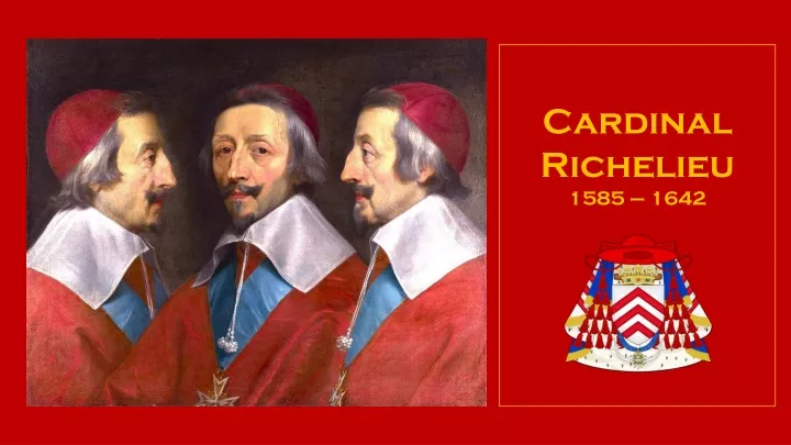cardinal richelieu 1585 1642