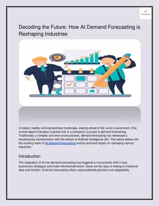 decoding the future how ai demand forecasting