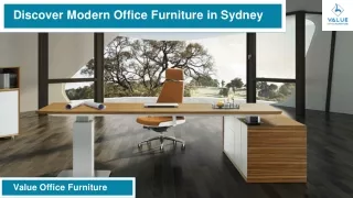 Discover Modern Office Furniture in Sydney | Value Office Furniture