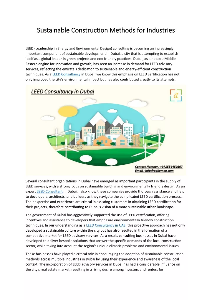 sustainable constru sustainable construction