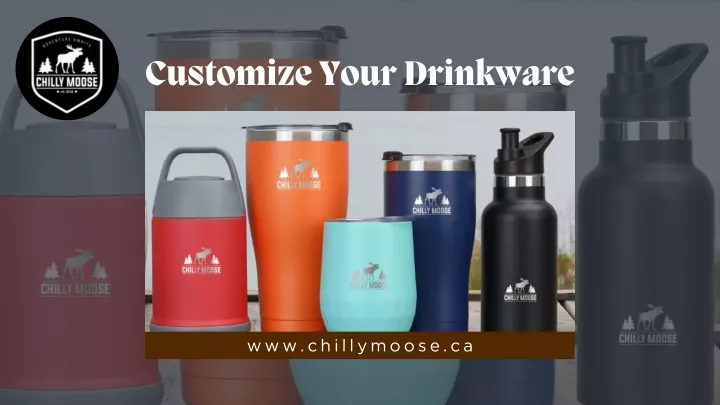 customize your drinkware