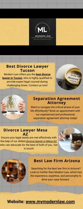 Best Divorce Lawyer Tucson