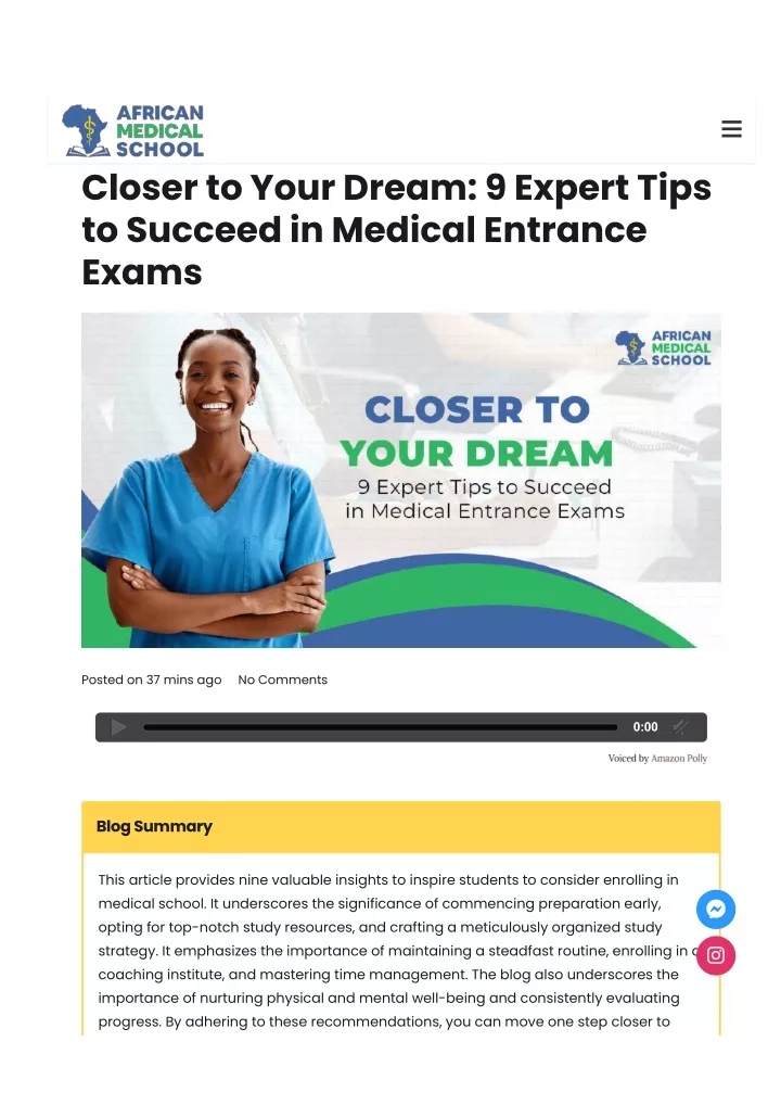 closer to your dream 9 expert tips to succeed