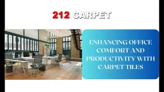 enhancing office comfort and productivity with