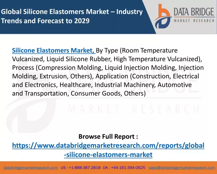 global silicone elastomers market industry trends