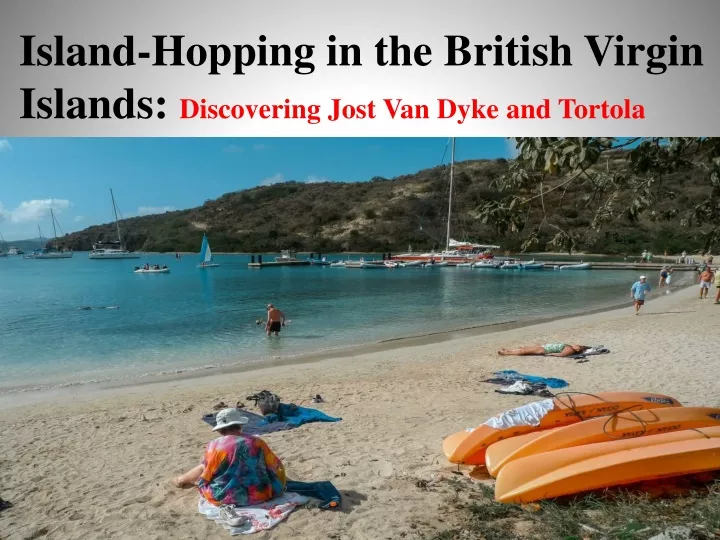 island hopping in the british virgin islands