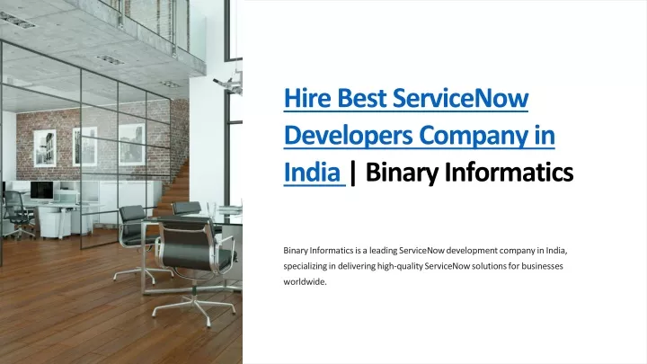 hire best servicenow developers company in india