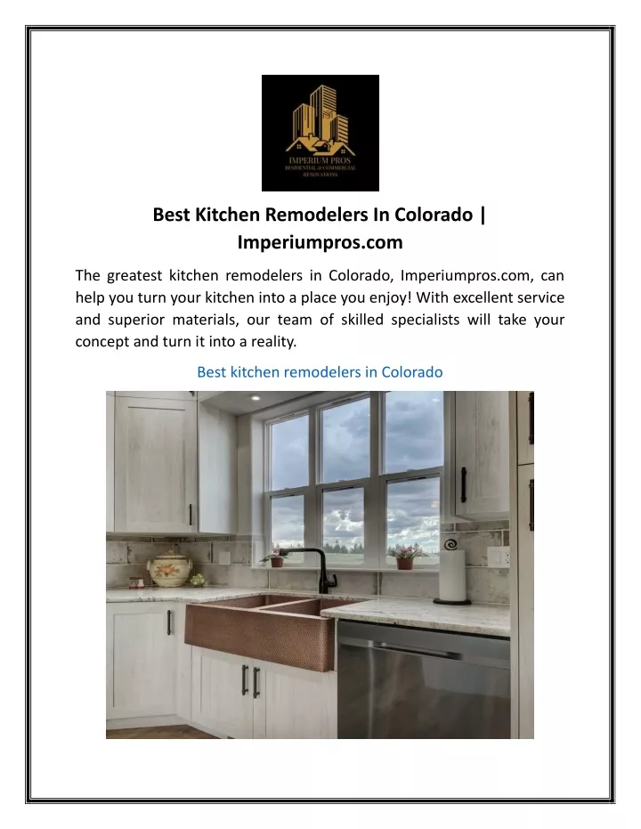 best kitchen remodelers in colorado imperiumpros