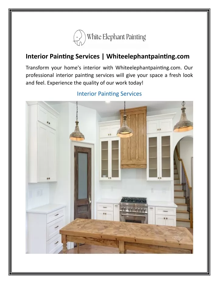 interior painting services whiteelephantpainting
