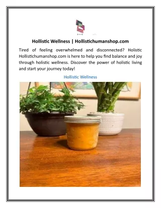 Hollistic Wellness  Hollistichumanshop