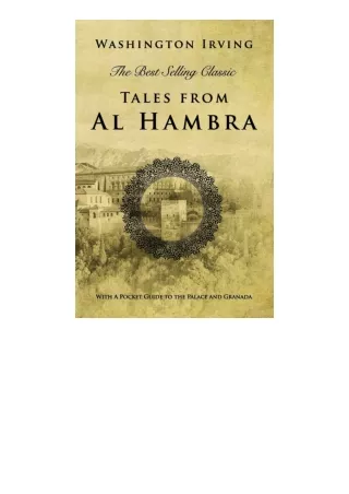 PDF read online Tales Of The Alhambra for android