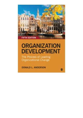 Download PDF Organization Development The Process Of Leading Organizational Chan
