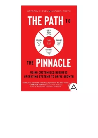 Ebook download The Path To The Pinnacle Using Customized Business Operating Syst