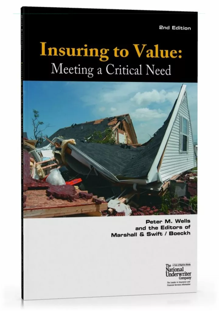 pdf download insuring to value meeting a critical