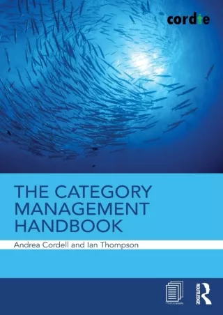 PDF/READ [PDF] DOWNLOAD  The Category Management Handbook kindle