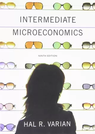 Download Book [PDF] [READ DOWNLOAD]  Intermediate Microeconomics: A Modern Appro